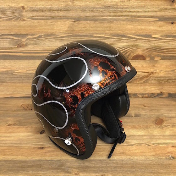 Skulls & Flames 2015 Orange