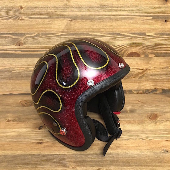 Flames 2016 Red with liner Gold