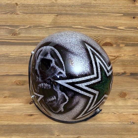 Skulls & Stars Green