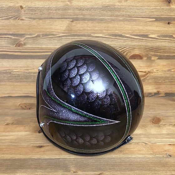 Fish Scales 2013 Black & Green Lines
