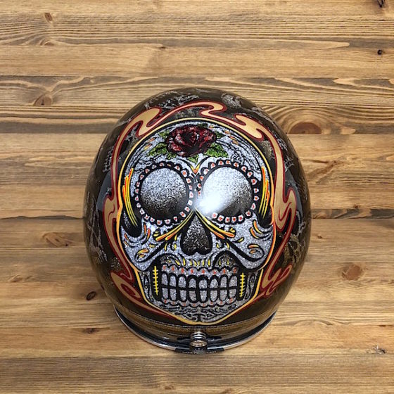 Mexican Skull Silver & Gold
