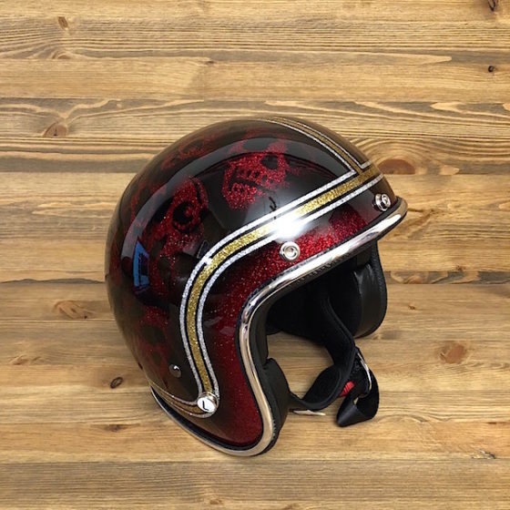 Skulls 2014 Red and Gold Liner