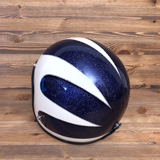 Scallops 2016 Antique Blue & Solid White
