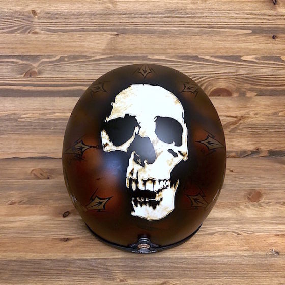 Skull Baroque Bronze