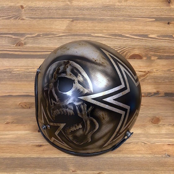 Skulls & Stars Black