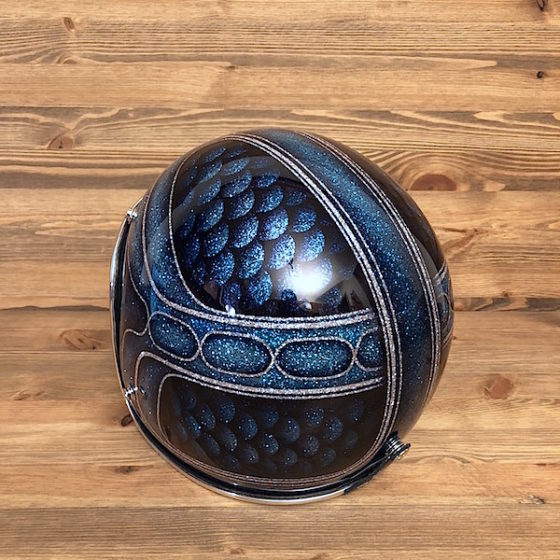Kustom Multi-Lines & Scales Blue Tones
