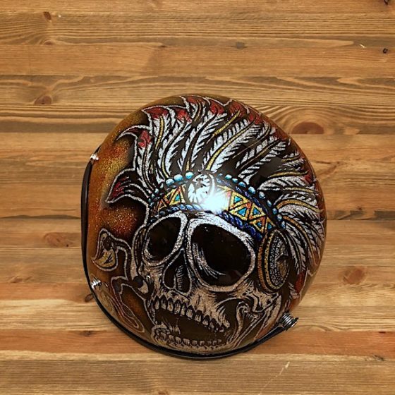 Asymmetrical Skull Indian