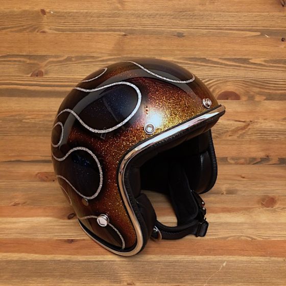 Flames 2014 Brown and Dark Blue