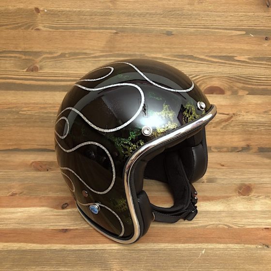 Skulls & Flames 2015 Black and Dark Green