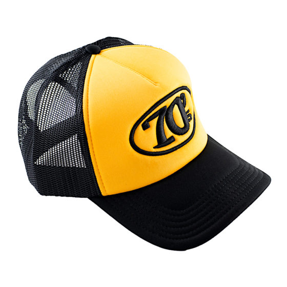 Cap 70's Rapper Black & Yellow