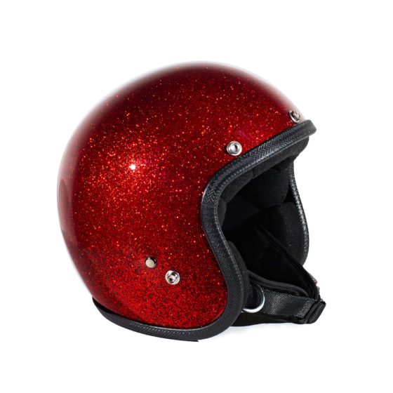 Casco Metalflakes Red