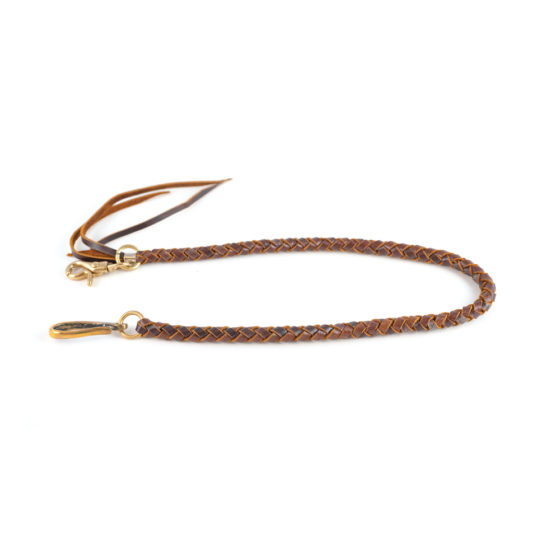 Treccia Marrone Portafoglio