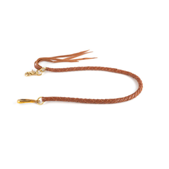 Treccia Marrone Chiaro Portafoglio