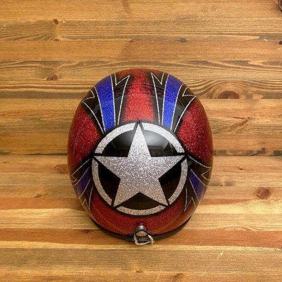 Kustom Arrows & Star Red and Blue