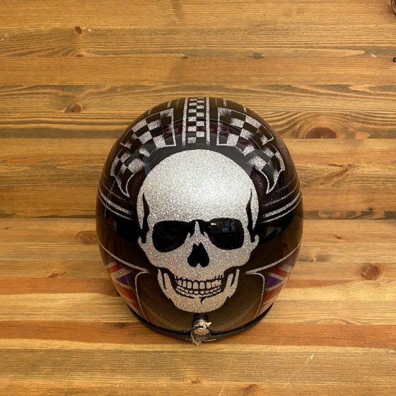 Skull & UK Flag