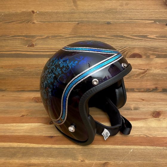 Kustom Lace & Lines Blue Tones