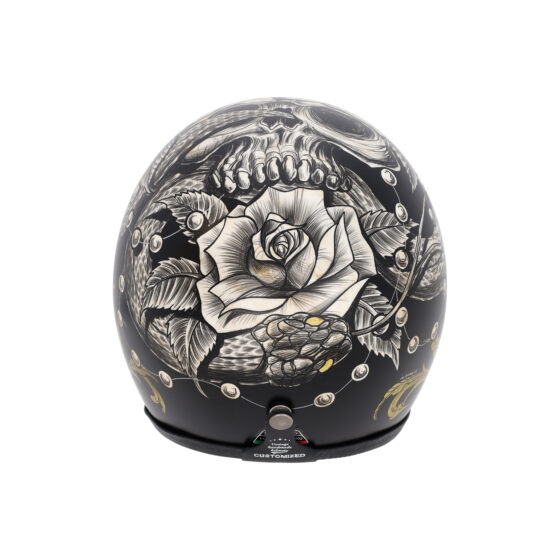 Skull Snake & Roses