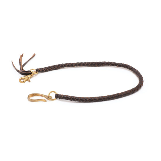 Treccia Marrone Scuro Portafoglio