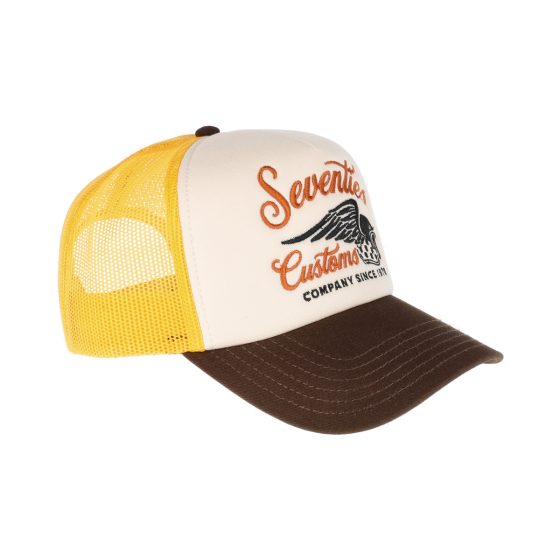 Cap 70's Trucker Wing