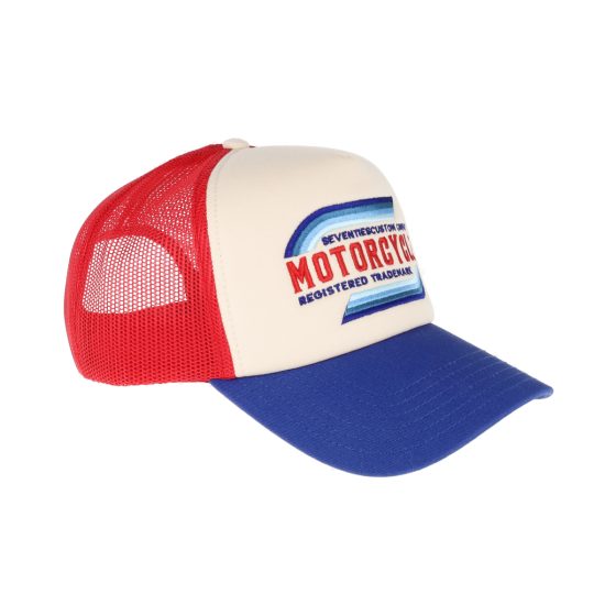 Cap 70's Trucker Motorcycle