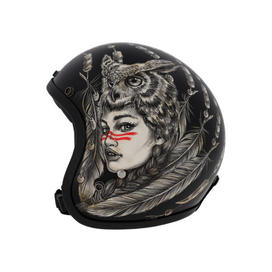 Indian Girl & Owl