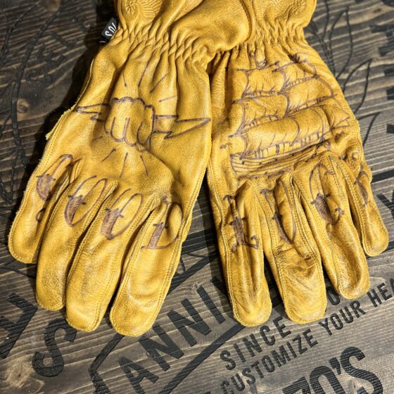 Good Luck - Guanti Customized in pelle