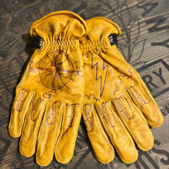 Lost Soul #2 - Guanti Customized in pelle