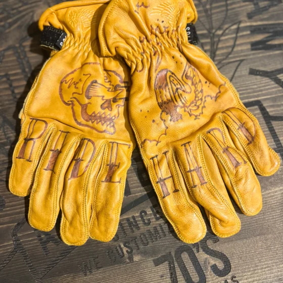 Ride Hard #4 - Guanti Customized in pelle