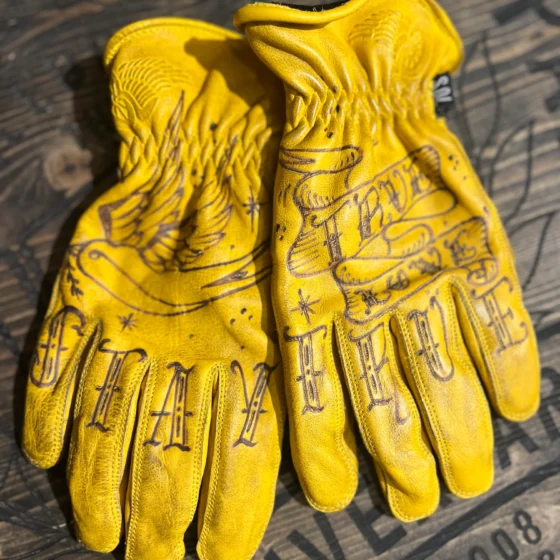 Stay True #5 - Guanti Customized in pelle