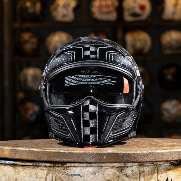 Simpson Skull &amp; USA Flag0011