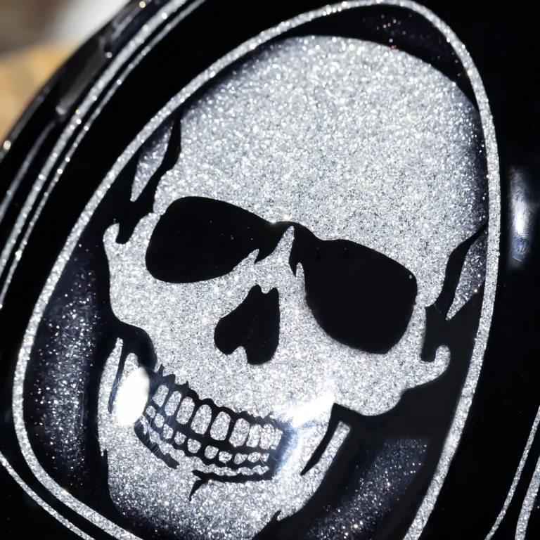 Simpson Skull &amp; USA Flag0032